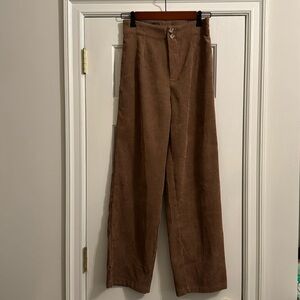 Lightweight Mauve Petal and Pup Wide Leg Pants
